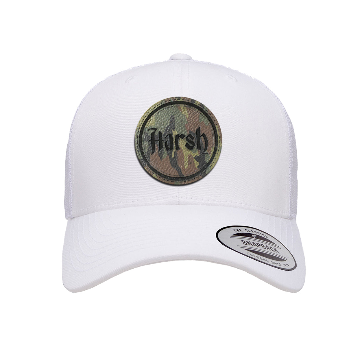 Harsh Round Camo YP Classics Trucker Cap