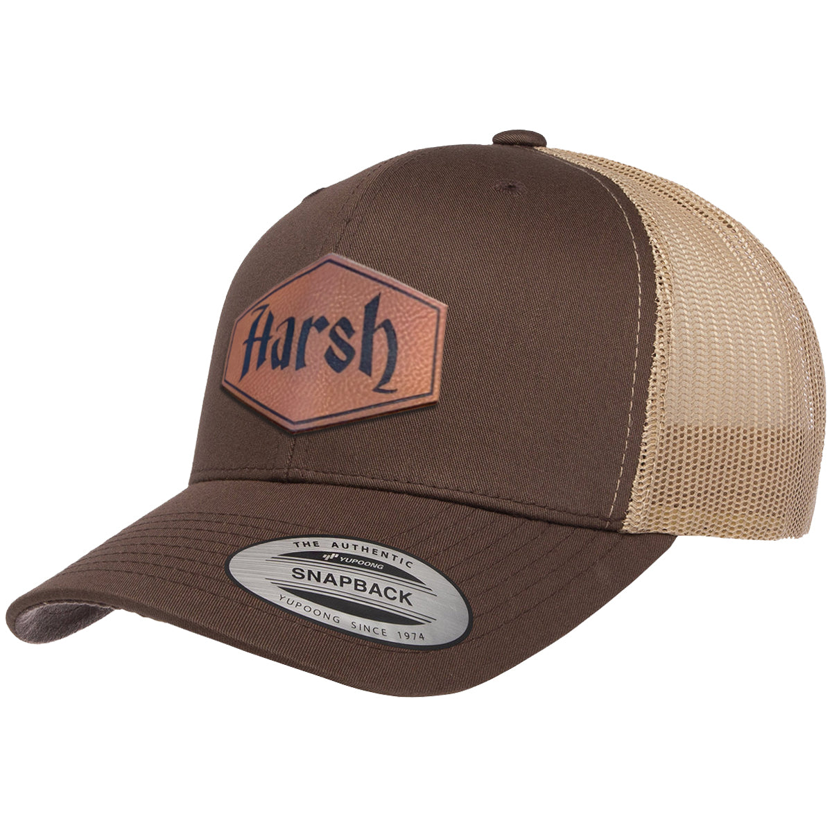 Harsh Hexagon Rawhide YP Classics Trucker Cap