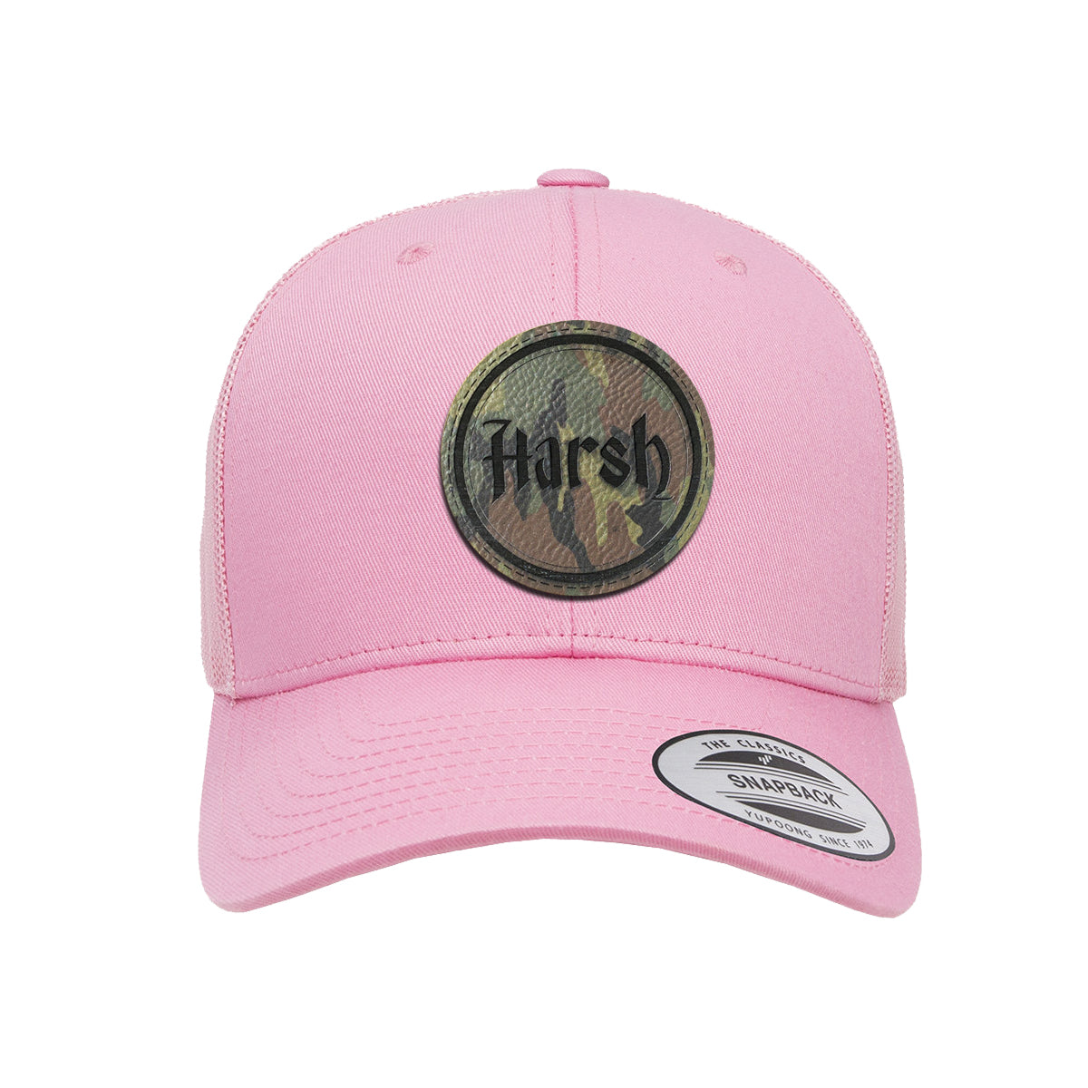 Harsh Round Camo YP Classics Trucker Cap