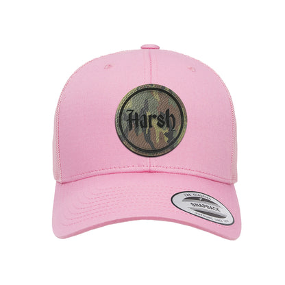 Harsh Round Camo YP Classics Trucker Cap
