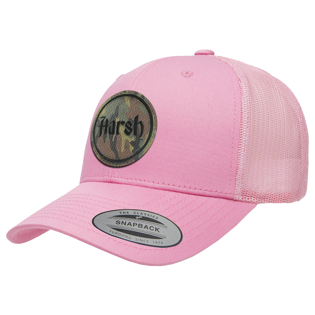 Harsh Round Camo YP Classics Trucker Cap