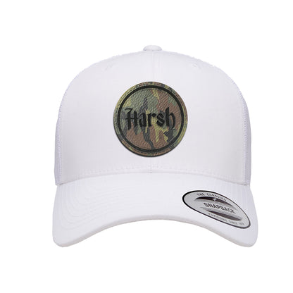 Harsh Round Camo YP Classics Trucker Cap