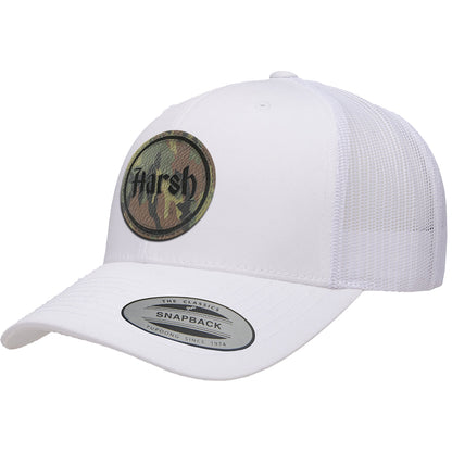 Harsh Round Camo YP Classics Trucker Cap