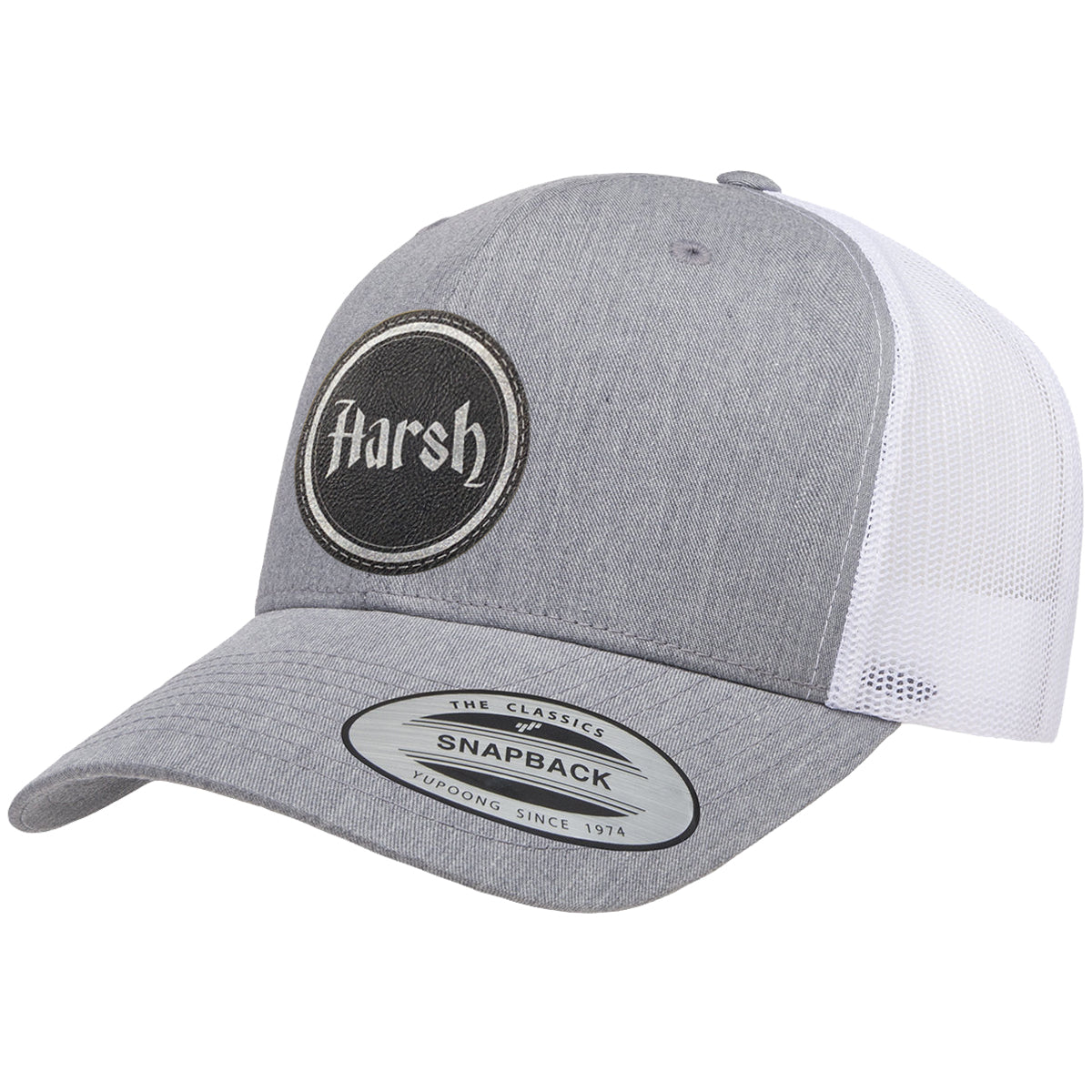 Harsh Round Silver/Black YP Classics Trucker Cap