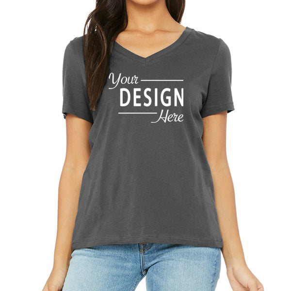 Bella + Canvas Relaxed V-Neck S-2XL $14.77 each for 24